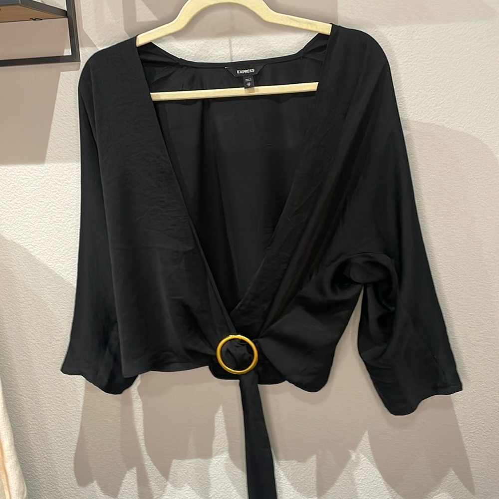 Express Crop cross body top